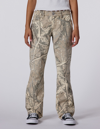 RSQ Girls Low Rise Baggy Camo Carpenter Jeans Alternative Image