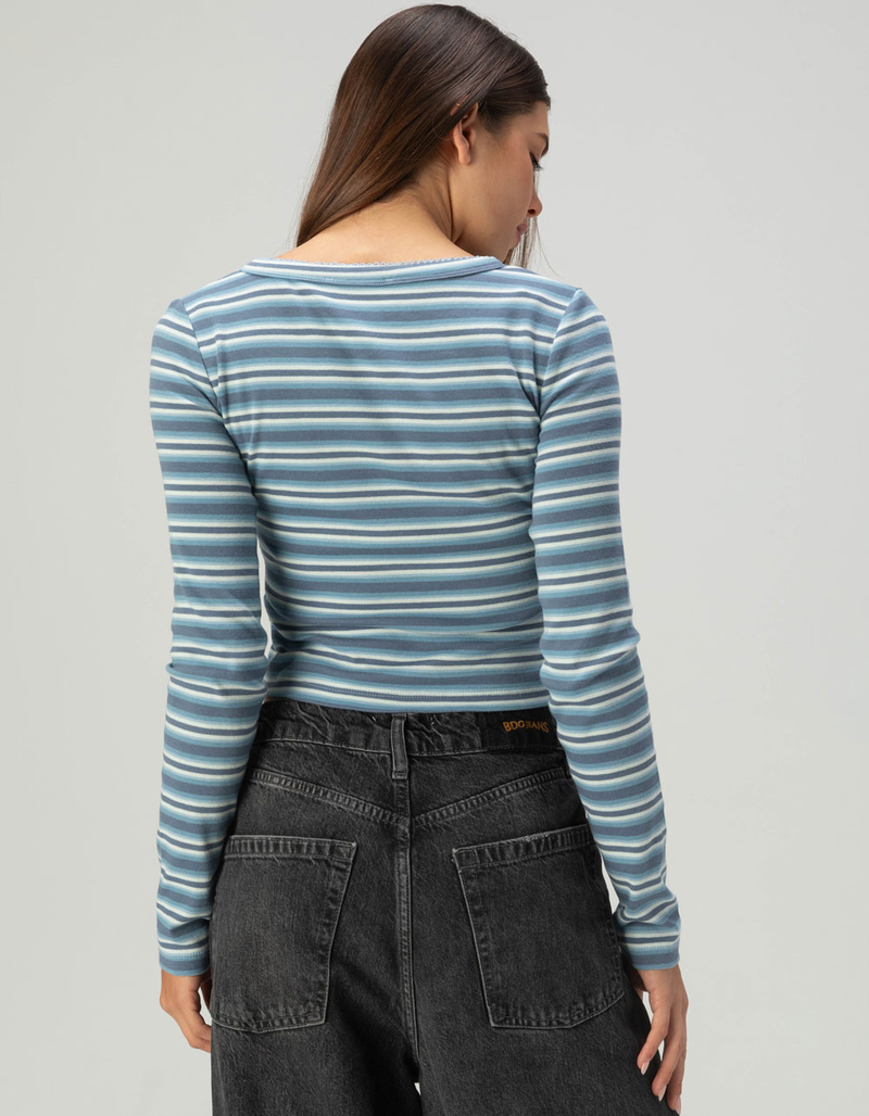 BDG Urban Outfitters Stripe Womens Long Sleeve Top image number 3