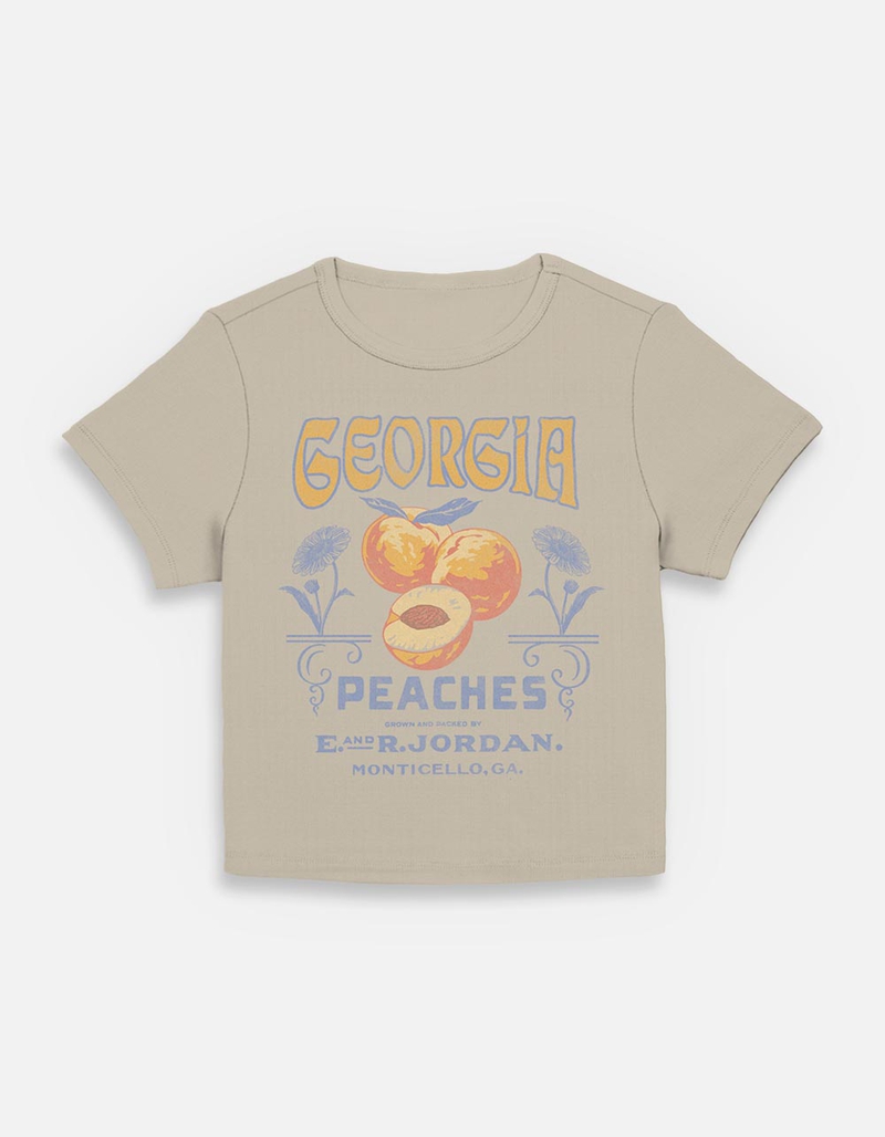 GEORGIA Local Peaches Womens Baby Tee image number 0