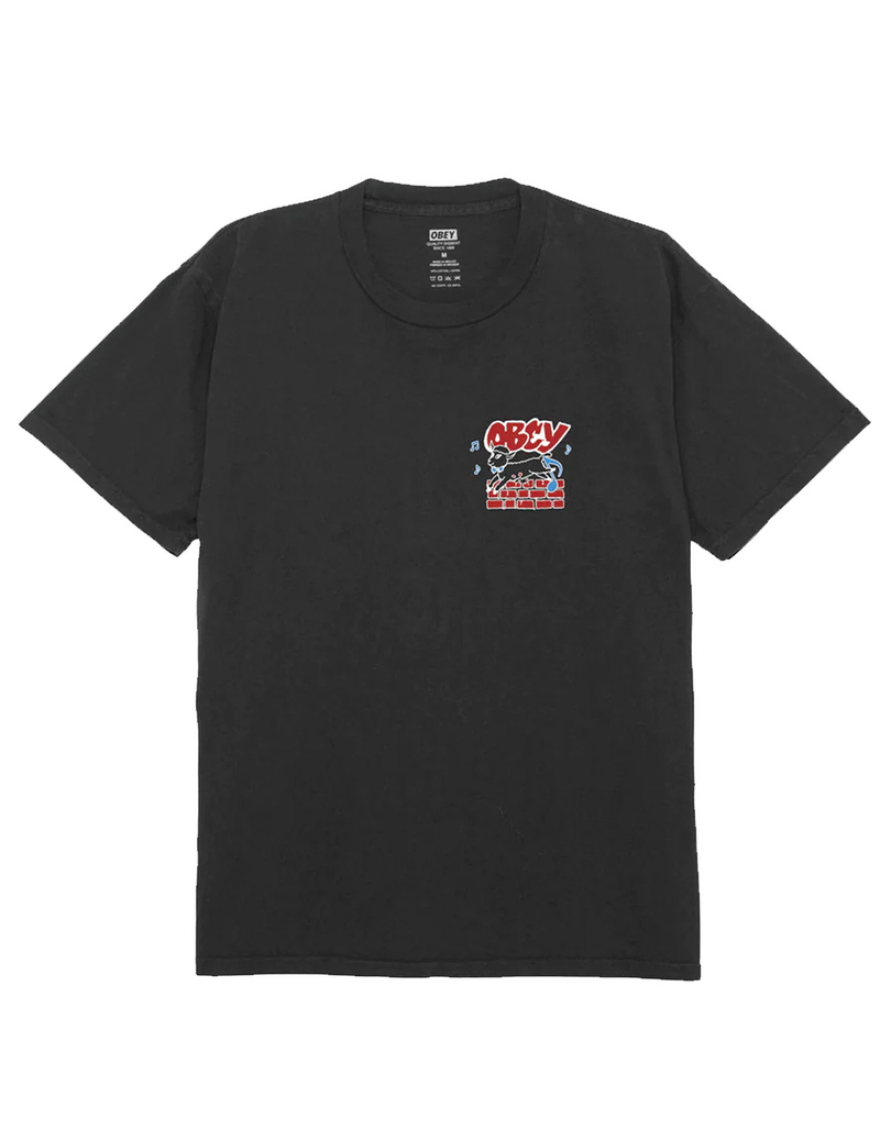 OBEY Out Of Step Mens Tee image number 1