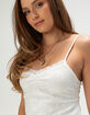 MADDEN GIRL Womens Lace Babydoll Dress image number 5
