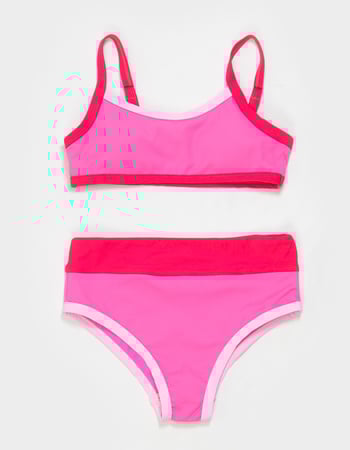 FEATHER 4 ARROW Retro Ringer Girls Bralette Bikini Set Primary Image