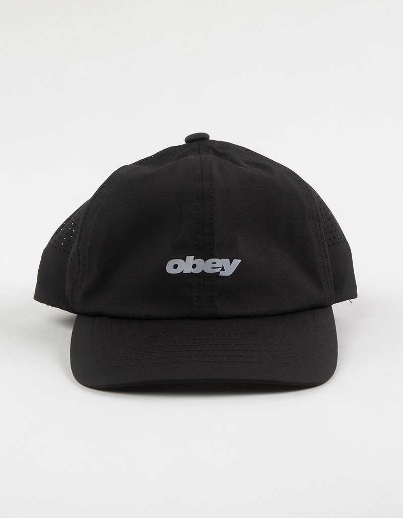 OBEY Pace 6 Panel Strapback Trail Hat image number 1