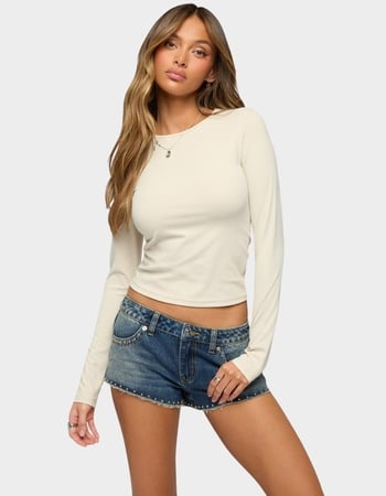 EDIKTED Tay Long Sleeve Top Primary Image