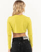THE RAGGED PRIEST Alien Diamante Womens Cropped Tee image number 6