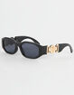 RSQ Oversized Chain Sunglasses image number 1
