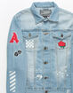 BROOKLYN CLOTH No Bad Vibes Mens Denim Jacket image number 2