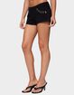 EDIKTED Charm & Grommet Denim Shorts image number 2