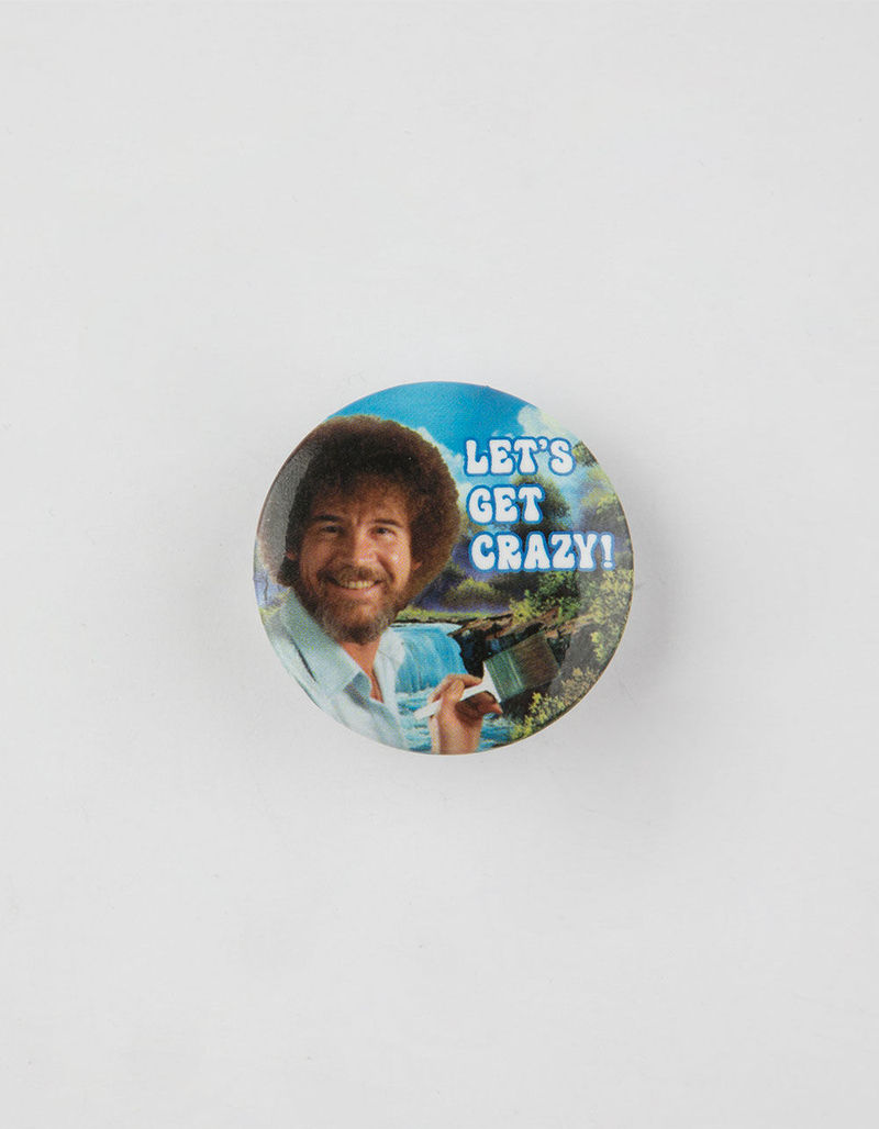 Bob Ross Get Crazy Pin image number 0