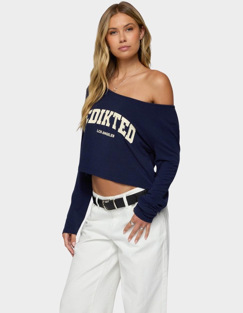 EDIKTED LA Babe Off Shoulder Top image number 1