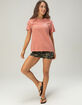 DISTANT LOCAL Cali Womens Relaxed Tee image number 3