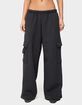 EDIKTED Petite Wide Leg Cargo Sweatpants image number 1
