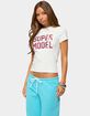 EDIKTED Super Model Sequin Tee image number 2