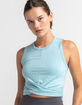RSQ Twist Front Womens Blue Tank image number 1