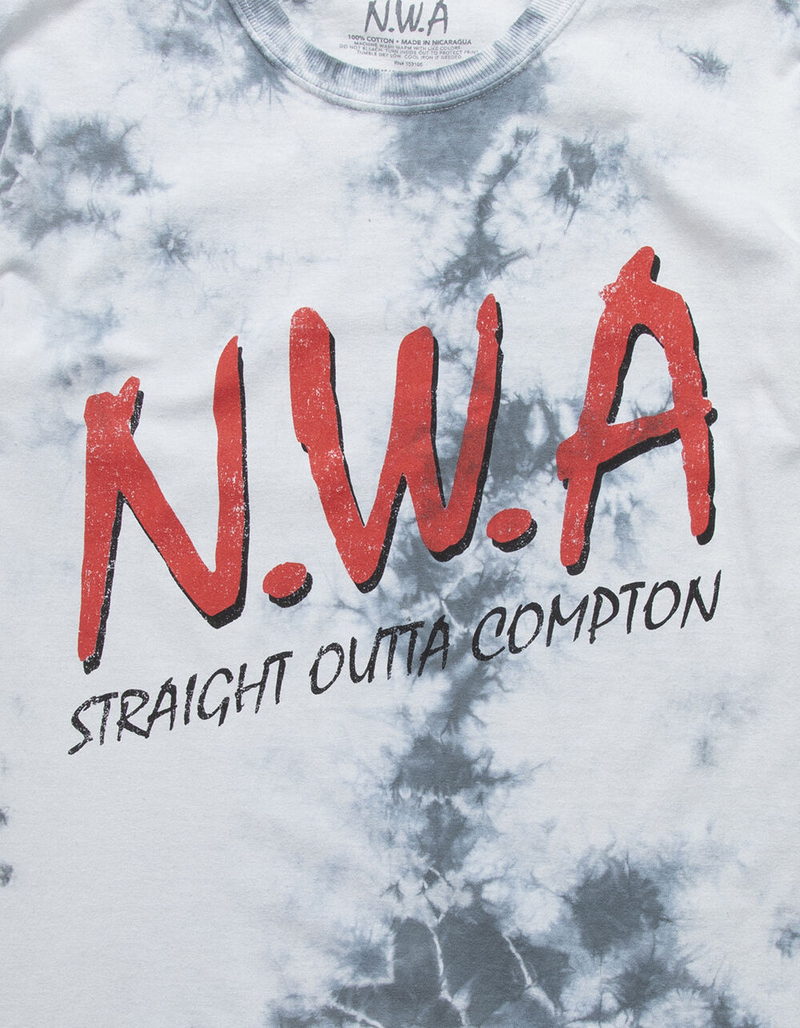 N.W.A. Mens Tie Dye T-Shirt image number 1