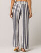 IVY & MAIN Stripe Womens Linen Pants image number 3