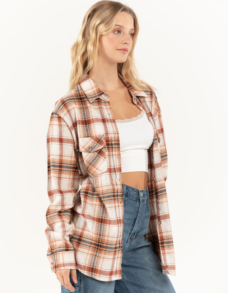 RSQ Womens Oversized Flannel  image number 1