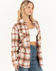 RSQ Womens Oversized Flannel  image number 2