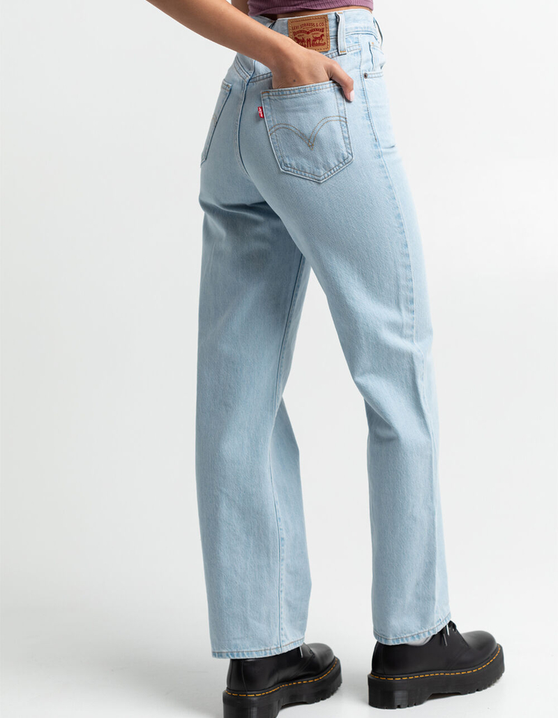 LEVI'S High Waisted Straight Leg Womens Jeans image number 2
