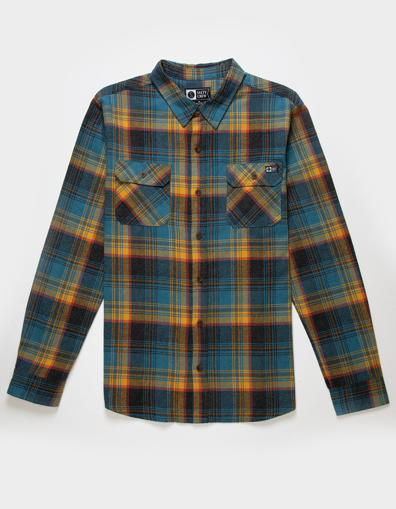 SALTY CREW Frothing Mens Flannel image number 0