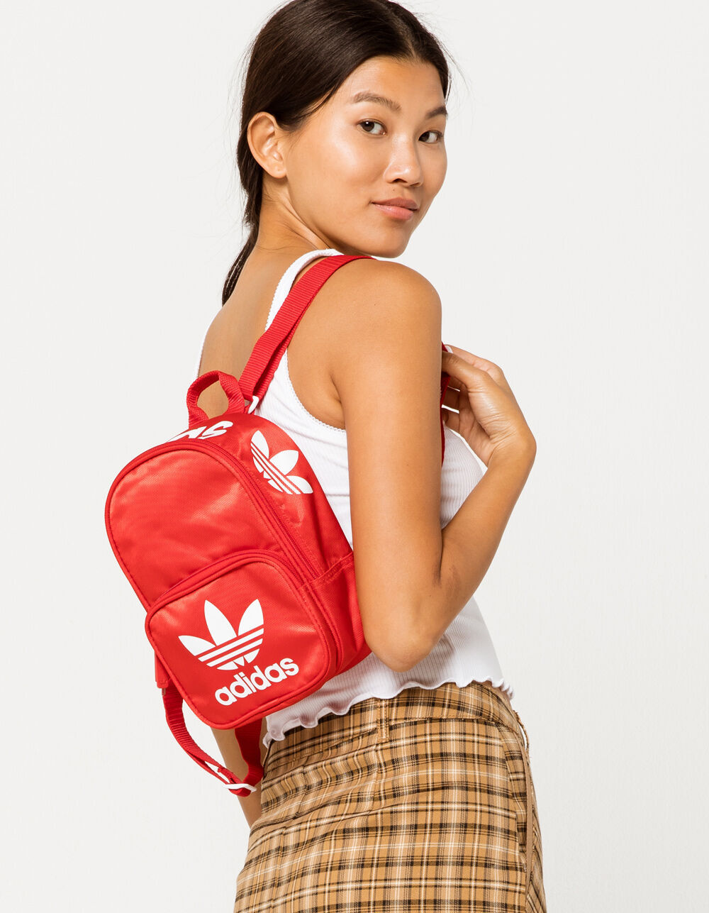 Red mini adidas backpack clearance