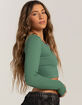 BDG Urban Outfitters Seamless Going For Gold Womens Knit Top image number 3