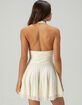 COTTON CANDY LA Lace Halter Womens Dress image number 4