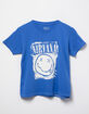 NIRVANA Smiley Girls Boyfriend Tee image number 2