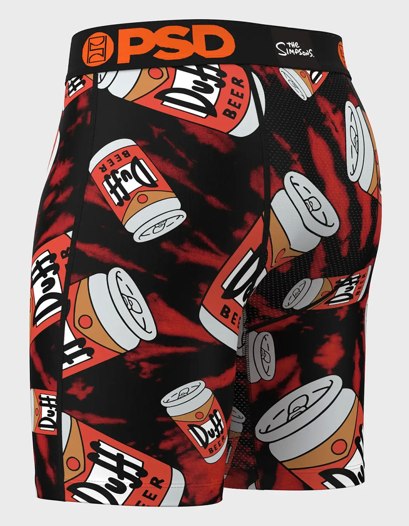 PSD x The Simpsons Duff Beer Mens Boxer Briefs image number 2