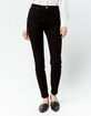 RSQ High Rise Black Womens Skinny Jeans image number 3