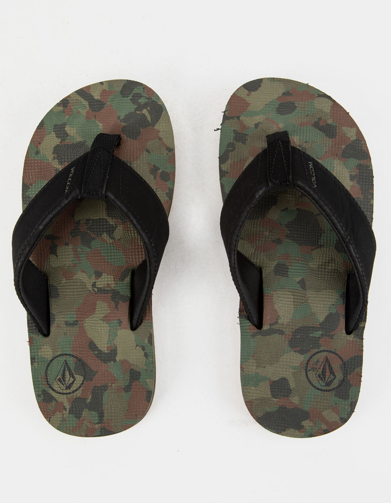 VOLCOM Victor Dark Camo Boys Sandals image number 1