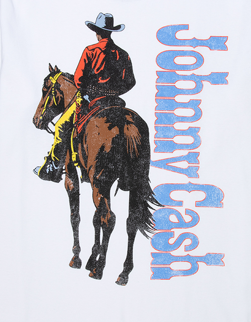 JOHNNY CASH Mens Boxy Tee image number 2