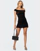 EDIKTED Carey Asymmetric Mini Dress image number 1