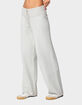 EDIKTED Russell Straight Leg Knit Pants image number 4