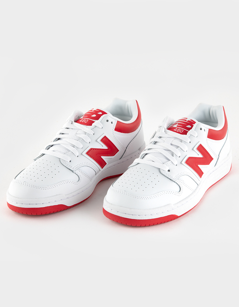 NEW BALANCE 480 Mens Shoes - RED/WHITE | Tillys