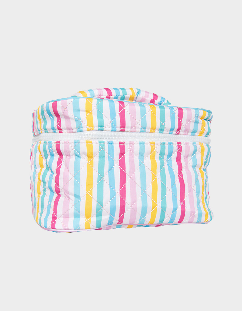 KATYDID Multicolored Stripes Make Up Bag image number 0