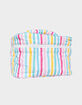 KATYDID Multicolored Stripes Make Up Bag image number 1