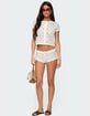 EDIKTED Elisa Open Knit Button Up Top image number 2