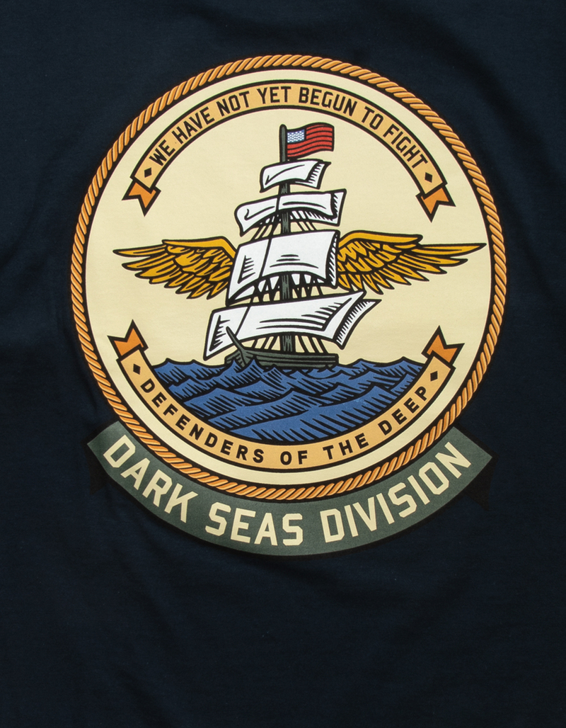 DARK SEAS Commander Mens Tee image number 3