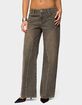 EDIKTED Charliza Stud Low Rise Baggy Jeans image number 1