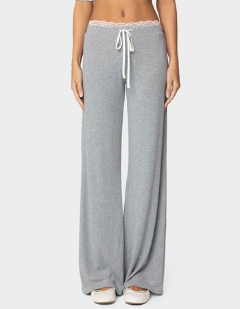 EDIKTED Peekaboo Lace Pants Primary Image