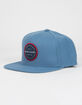 RIP CURL Mission Badge Navy Mens Snapback Hat image number 1