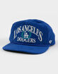 47 BRAND Los Angeles Dodgers Pitchout Rope '47 Hitch Snapback Hat image number 1