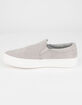 SODA Platform Womens Gray Slip-On Shoes image number 4
