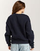 HYPE AND VICE Penn State University Womens Crewneck Sweatshirt image number 3