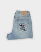 RSQ Mens Extra Baggy Embroidered Jeans image number 6