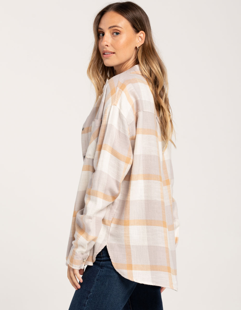 RSQ Womens Plaid Flannel image number 1