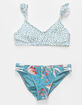 O'NEILL Floral Ruffle Girls Bralette Bikini Set image number 1