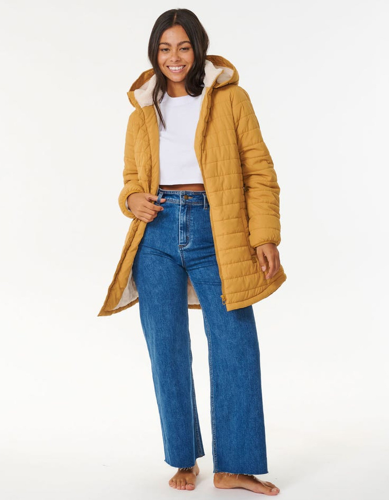 RIP CURL Anti-Series Anoeta Long Line Womens Jacket image number 4