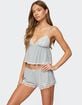 EDIKTED Diara Lacey Babydoll Tank Top image number 3